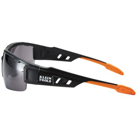 Klein Tools Safety Glasses, Semi-frame Clear / Gray 60173